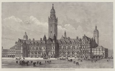 Den påtænkte bygning af Imperial Institute, South Kensington af Frank Watkins